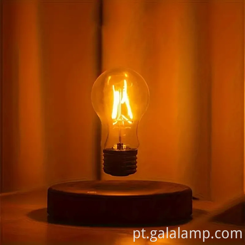 Levitando lâmpada de lâmpada com tecnologia sem fio